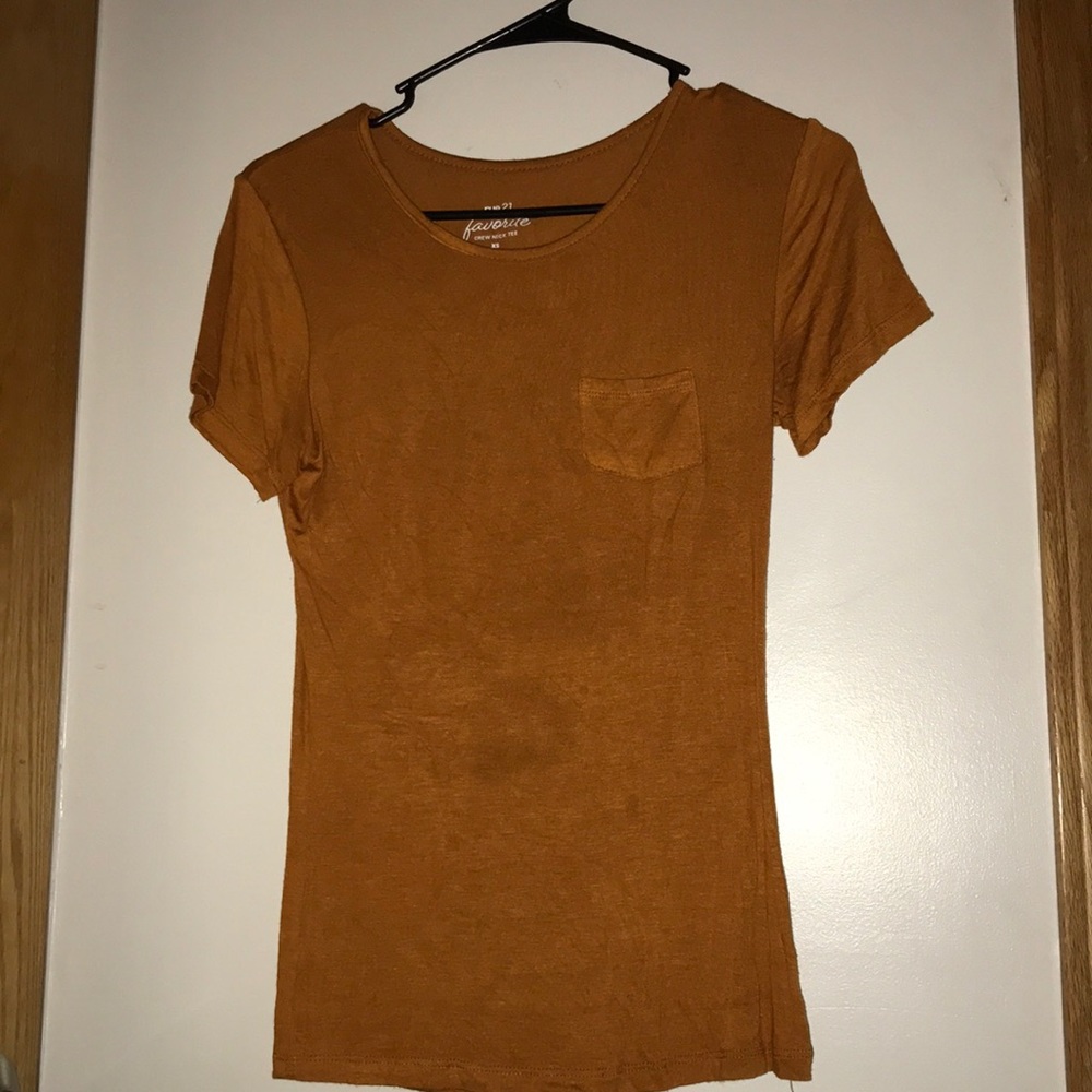 Rue21 sheer crew neck tee